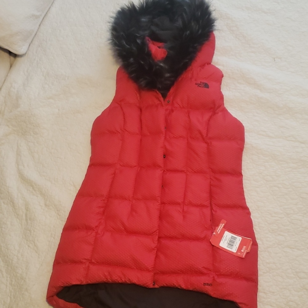 Women's north face sleeveless jacket